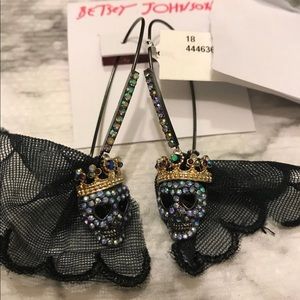 Halloween earrings from Betsey Johnson